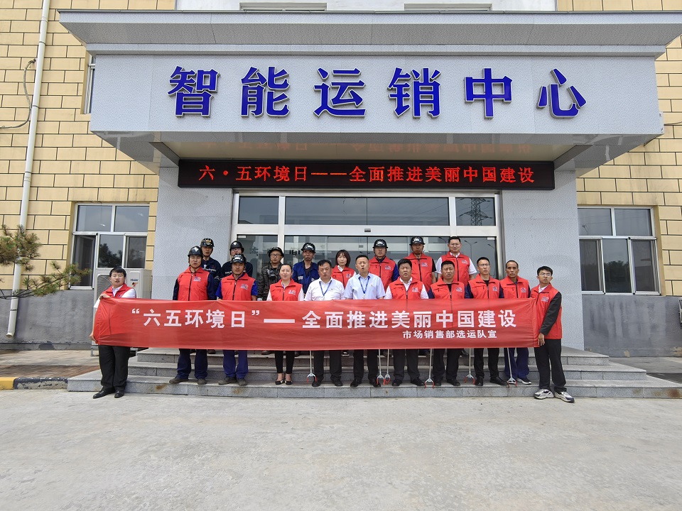 市场销售部开展“全面推进美丽中国建设”生态环保宣传实践活动（闫红艳 摄）.jpg